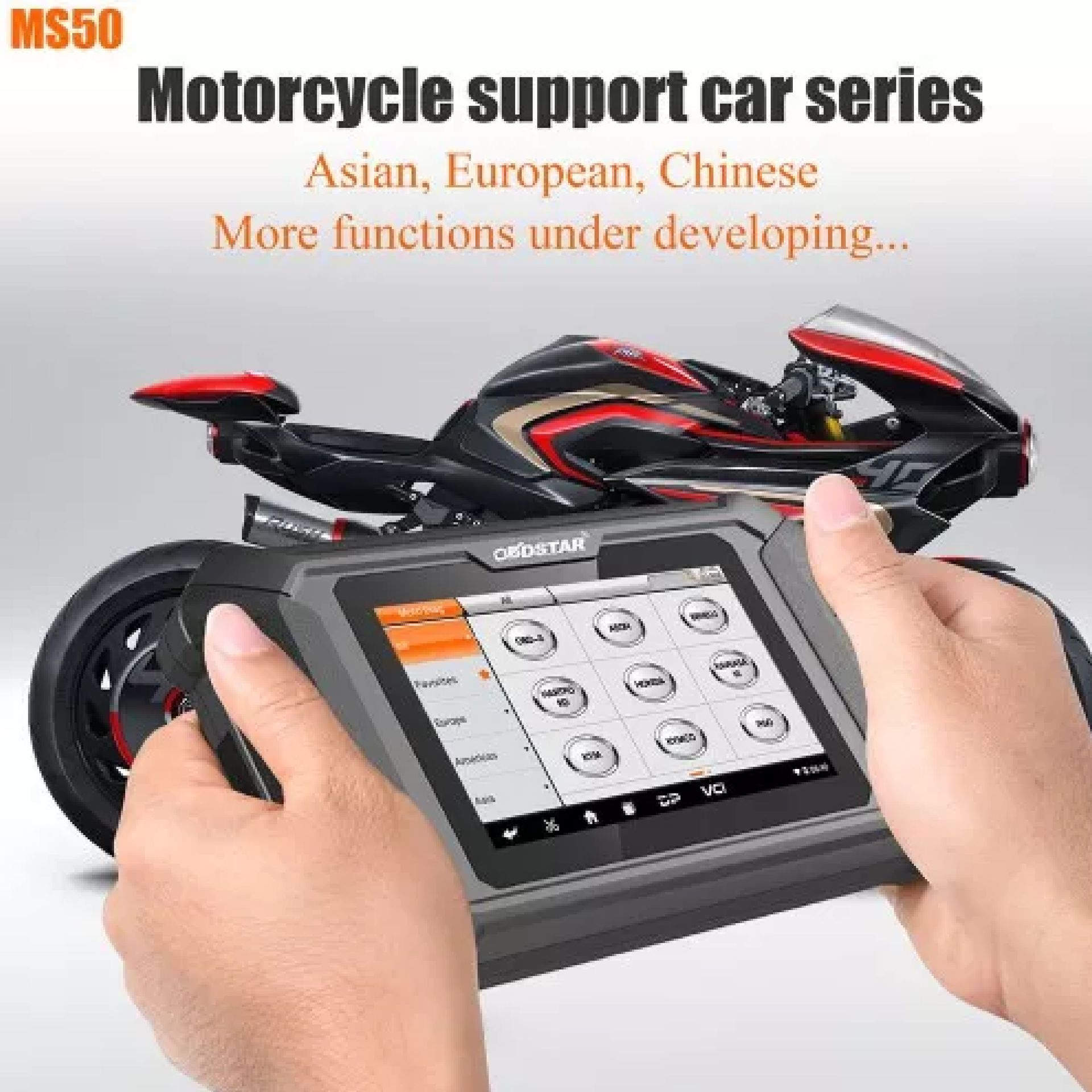 MS50 ESCANER MOTO BASICO OBDSTAR MS50 ESCANER MOTO BASICO OBDSTAR