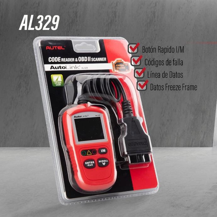 AUTEL AL329 LECTOR DE CÓDIGO COLOMBIA AUTEL AL329 LECTOR DE CÓDIGO COLOMBIA
