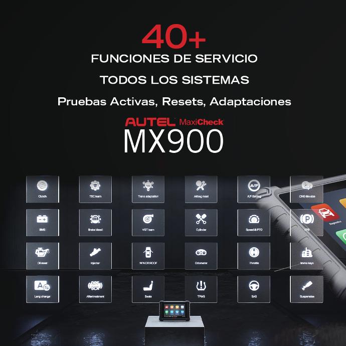 AUTEL MX900 TABLETA DE DIAGNÓSTICO COLOMBIA