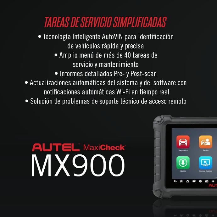 AUTEL MX900 TABLETA DE DIAGNÓSTICO COLOMBIA