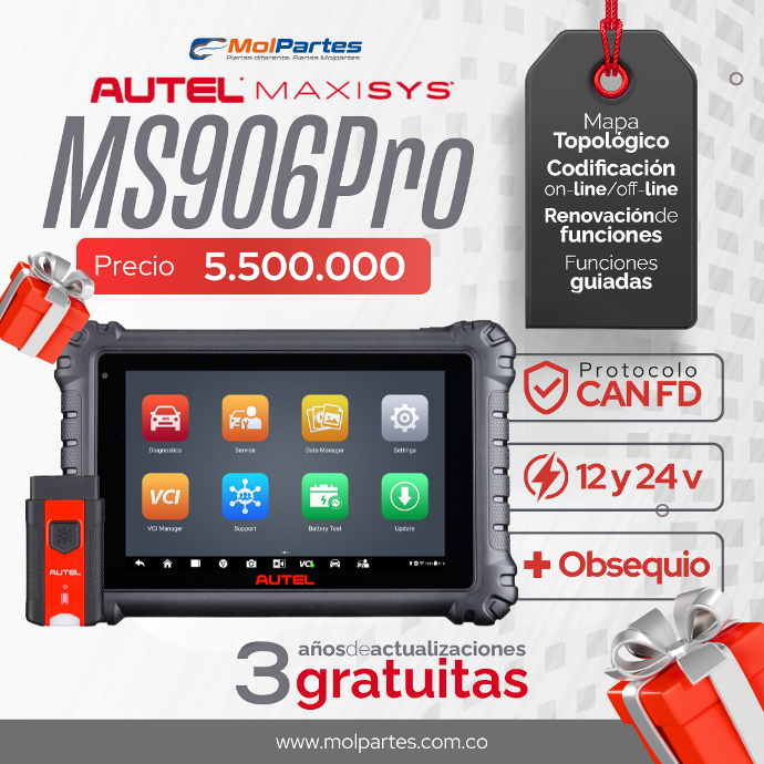 MAXISYS MS906PRO AUTEL COLOMBIA