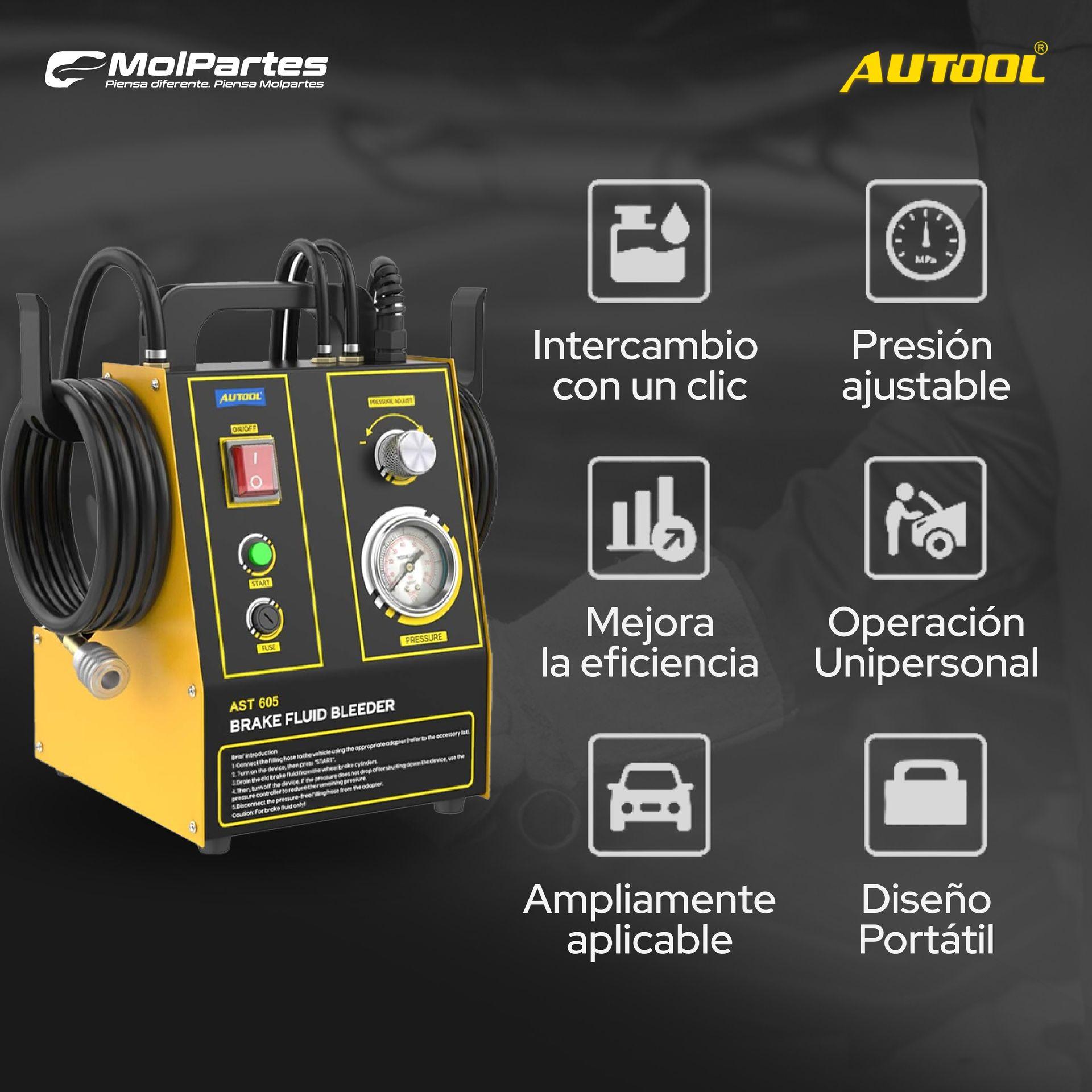 AST905 AUTOOL PURGA DE LÍQUIDO DE FRENOS COLOMBIA