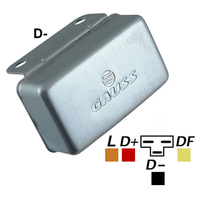 REGULADOR VW VOLKSWAGEN VALMET CASE Y TRACTORES 12 55 EXTERNO 3 TIPO BOSCH (GA1006-GA1374)