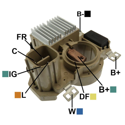 REGULADOR HONDA CIVIC HRV SUZUKI VITARA GLX 12 4 IG-C-L-FR TIPO MITSUBISHI