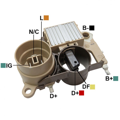 REGULADOR CHEVROLET VITARA 12V TIPO MITSUBISHI 3PINES