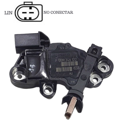 REGULADOR FORD ECOSPORT 2.0 RANGER 2013 12V TIPO BOSCH PROOCOLO LIN (GA1415) GA341 IB6056 VRB056 BAF00M346122 1986AE0051 F00M346005