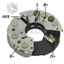 RECTIFICADOR RENAULT 9 BMW 86 VW VOLKSWAGEN GOL 16 GL GT GTS 18 65AMP 65AMP 6X50A AVALANCHE (GA022 GA028 GA034) TIPO BOSCH
