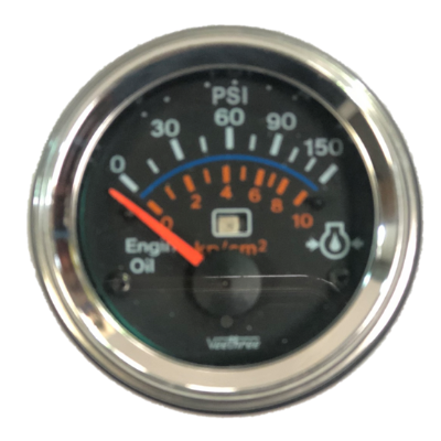 MARCADOR ACEITE ELECTRICO 80 PSI 5.5 BARES CON PILOTO INTELIGENTE AVISA PRESION CAE < 15PSI - 1BAR