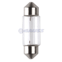 BOMBILLO TIPO FUSIBLE STD 12V 10W 10*28MM /CAJAX10UNID. MOTOCICLETA