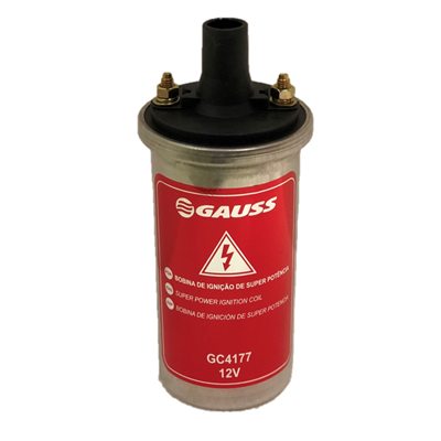 BOBINA ENCENDIDO ELECTRONICO TIPO BOTELLA  ROJA  UNIVERSAL 12V 2P GC4143  GC4177  9220081067