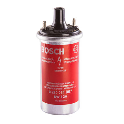 BOBINA ENCENDIDO ELECTRONICO TIPO BOTELLA ROJA  UNIVERSAL 12V 2P GC4143  GC4177  9220081067