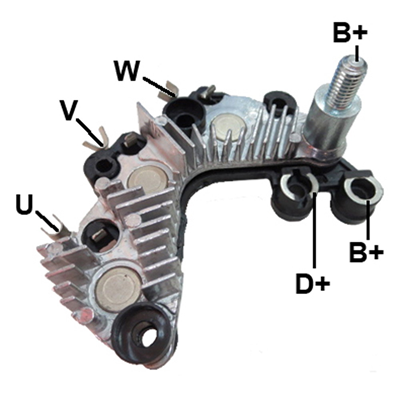 RECTIFICADOR HYUNDAI ATOS KIA PICANTO 1.0 70AMP 3X35A AVALANCHE (GA293) TIPO VALEO