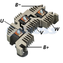 RECTIFICADOR P900 KODIAK 120AMP 6X50A AVALANCHE (ZENER) (GA408) TIPO DELCO