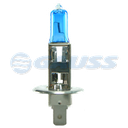 BOMBILLO FAROLA AZUL MAX LIGHT 110%+ H1 12V 55W /CAJAX1 UNID. MOTOCICLETA