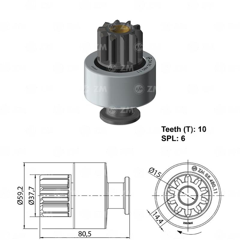 BENDIX VOLKSWAGEN TRUCK MWM BUS 16210 17210 17220 VOLVO VM17 VM23 T-10 TIPO LUCAS