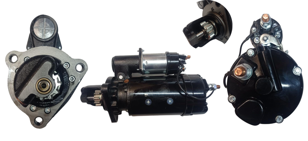 ARRANQUE 41MT INTERNATIONAL , CUMMINS 6CT - DT466- DT530 12T-12VOL ZM-355 7.3KW  S.HORARIO TIPO DELCO.