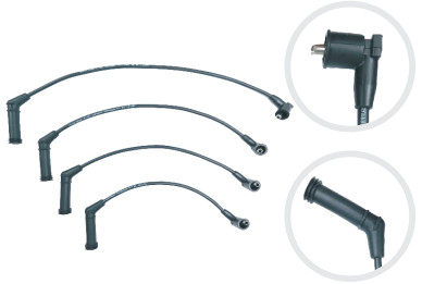 CABLE ENCENDIDO HYUNDAI ACCENT VERNA, GYRO, SUPER PONY  1998 - 2015  1.3L 1.5L 12V