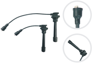 CABLE ENCENDIDO MITSUBISHI LANCER 2 CABLES  1996 - 2003  1.5L