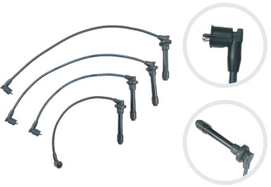 CABLE ENCENDIDO HONDA CIVIC DX - HX  1997 - 2000  1.6L  16V