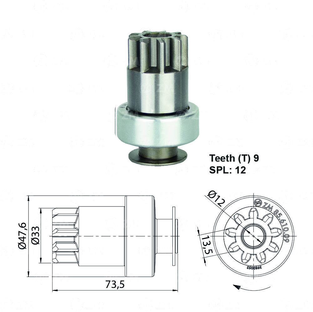 BENDIX CHEVROLET NPR M 1997 9D
