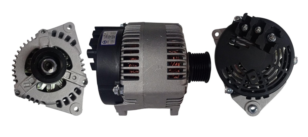 ALTERNADOR PERKINS 1106 LAND ROVER, MOTORES ESTACIONARIOS 12V 100AMP FOOT A FOOT 82MM P: 6PK T:LUCAS V:INT(GA121, GA122)