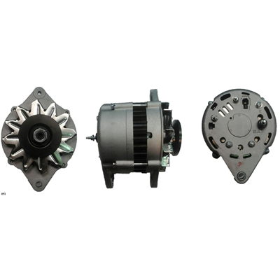 ALTERNADOR CHEVROLET NPR, MITSUBISHI CANTER 24V 40AMP FOOT A FOOT 80MM 2PINES P: 1V OD82 T:HITACHI V:EXT GA884 GA1783