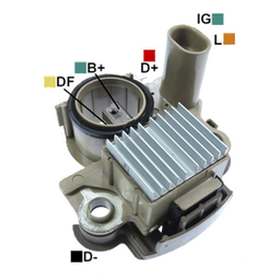 [07GA975] REGULADOR CHEVROLET SPARK 0.8 2005-2015 DAEWO MATIZ 12 2 IG-L TIPO VALEO