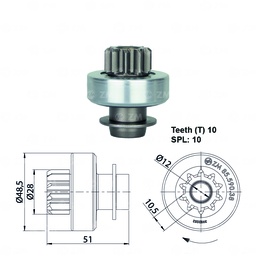 [858559038] BENDIX RENAULT 19 VALEO 10D
