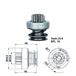 [858557138] BENDIX MERCEDES SPRINTER 214 314 CHEVROLET CORSA 1.6 1.8 BOSCH
