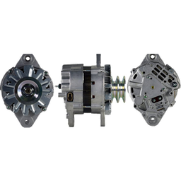[34GA15786] ALTERNADOR RETROEXCAVADORA CATERPILLAR 320 MAQUINARIA AMARILLA 24V 60AMP FOOT A FOOT 80MM 2PINES P: 2V T:MITSUBISHI V:EXT( IM286)12316N
