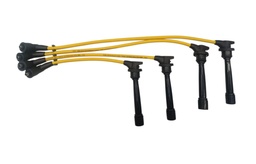 [832000715] CABLE ENCENDIDO CHEVROLET CORSA CON PROTECTOR 1996-2007 1.3L 1.4L 1.6L 8V AMARILLO