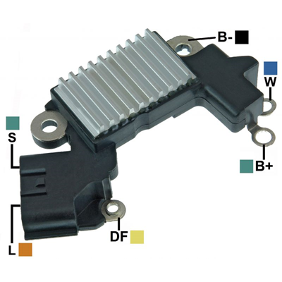 [07GA257] REGULADOR NISSAN MAXIMA MURANO 3.5 12 SIN ESCOBILLAS 2 L-S TIPO HITACHI