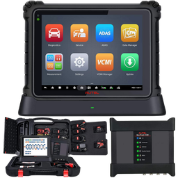 [10ULTRA] ESCANER MULTIMARCA 13" CON BASE CARGADORA INTERFAZ J2534 MVI OSCILOSCOPIO 4CANAL MULTIMETRO GENERADORDESEÑALES GUIA REPARACION